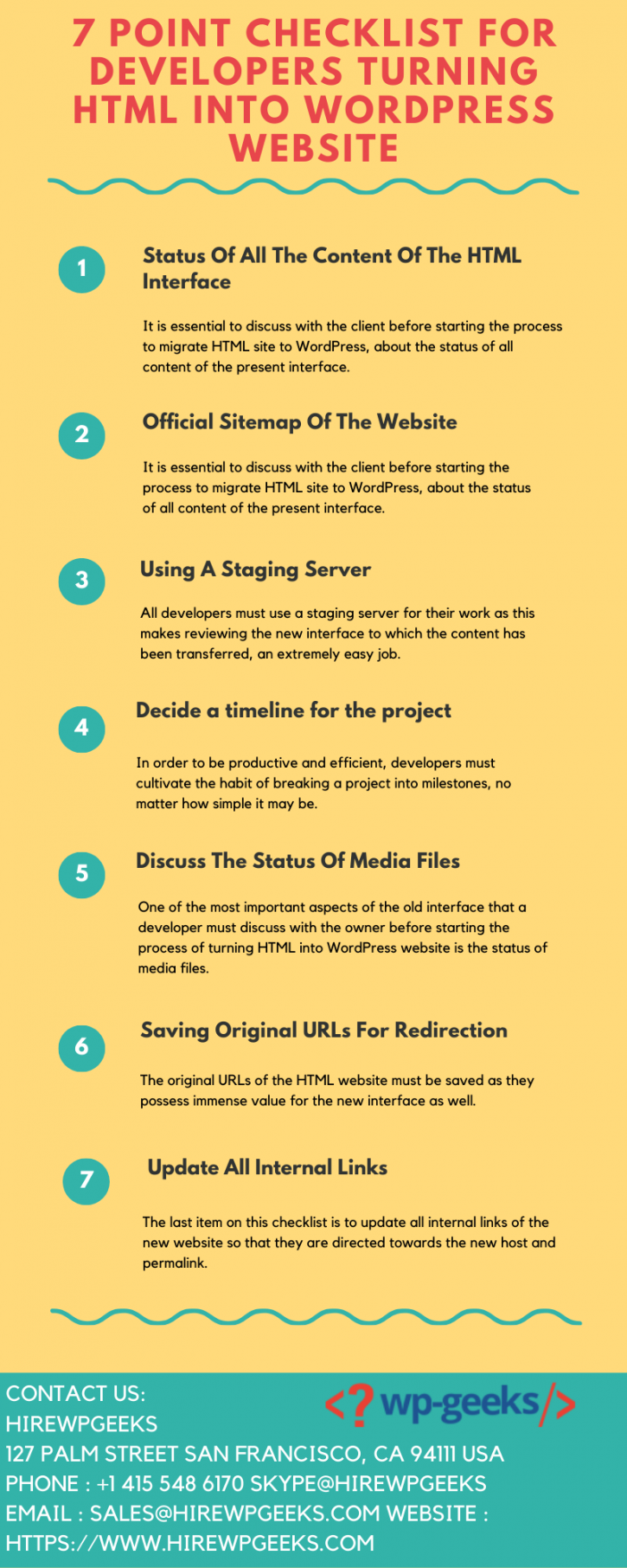 Image for 7 Point Checklist For Developers Turning HTML Into WordPress Website with ID of: 3860230