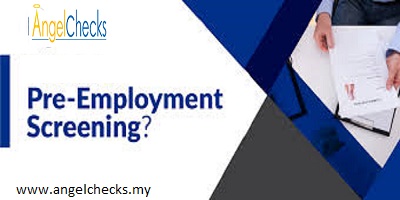 Image for Pre Employment Screening with ID of: 3871157