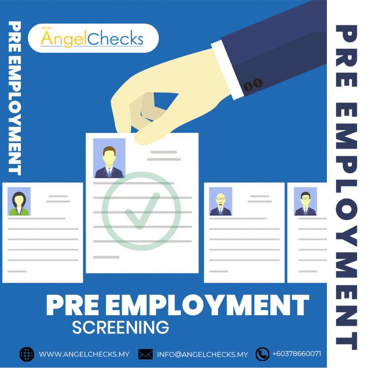 Image for Pre Employment Screening with ID of: 3897440