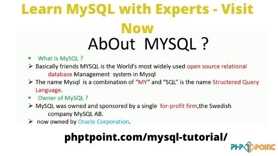 Image for Learn MySQL with Experts - Visit Now with ID of: 3911418