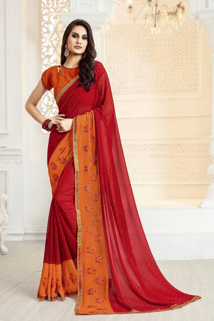 Image for Pick The Best Pure Georgette Saree From Mirraw At The Best Prices with ID of: 3928813