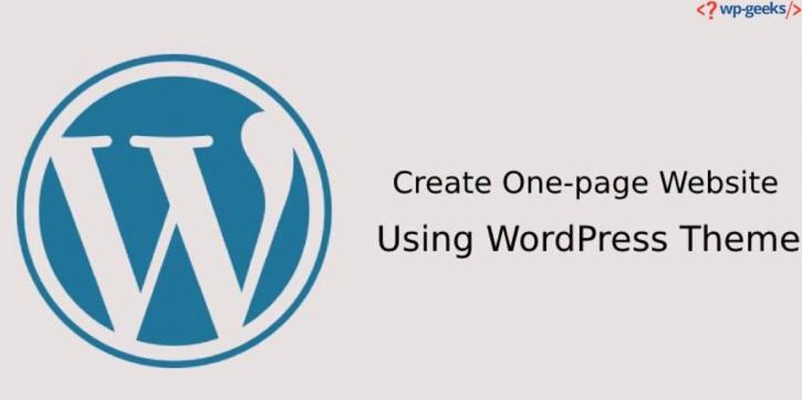 Image for Simple Tips to Create a one-page Website Using WordPress Theme with ID of: 3932288