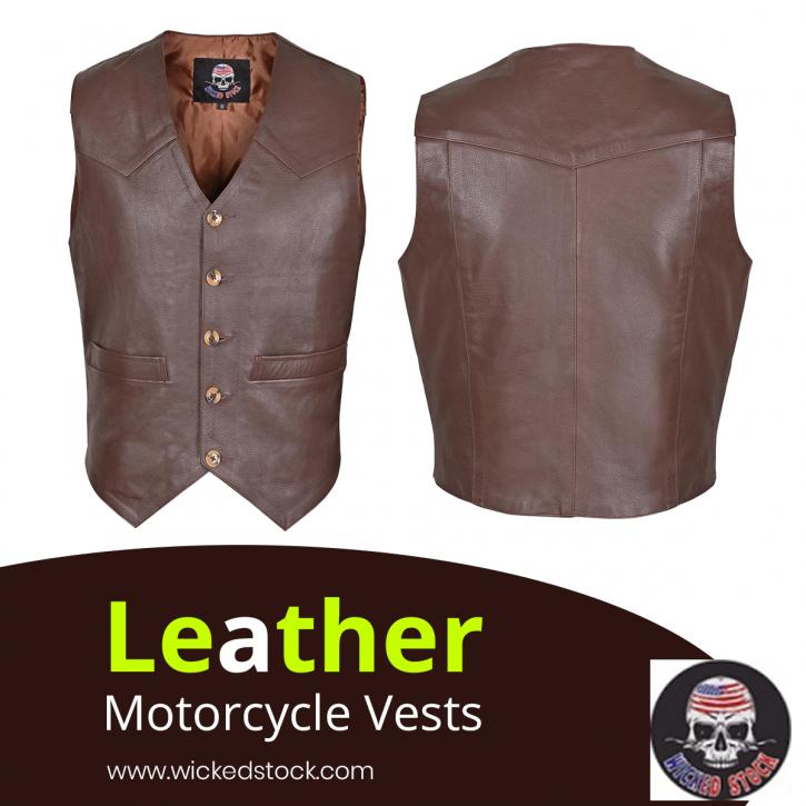 Image for Leather Motorcycle Vests with ID of: 3940780