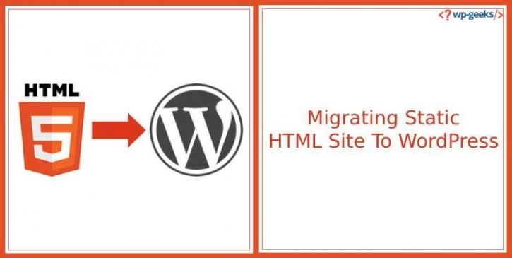 Image for Benefits of Migrating Static HTML sites into Wordpress with ID of: 3946210
