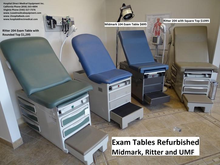 Image for Exam Tables Rittter 204 Exam Table - Norfolk with ID of: 3956456