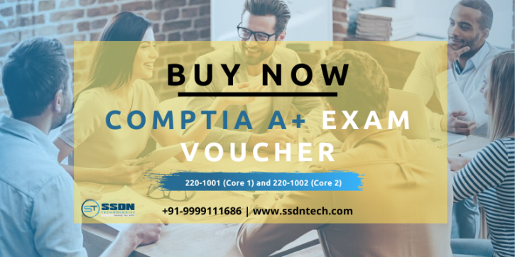 Image for CompTIA A+ Exam voucher with ID of: 3959709
