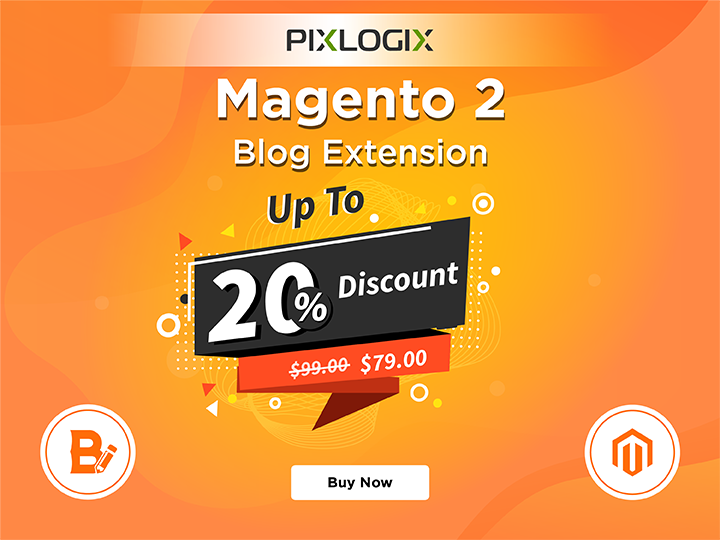 Image for Year 2020 offer with 20% Discount on Magento 2 Blog Extension with ID of: 3966595