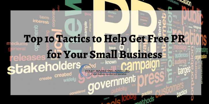 Image for Top 10 Tactics to get Free PR for your Small Business with ID of: 3971134
