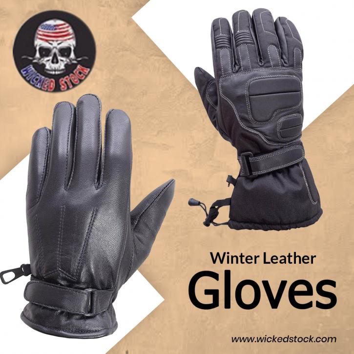 Image for Winter Leather Gloves with ID of: 3991827