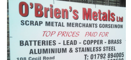 Image for O'Brien Metals Ltd with ID of: 4032878