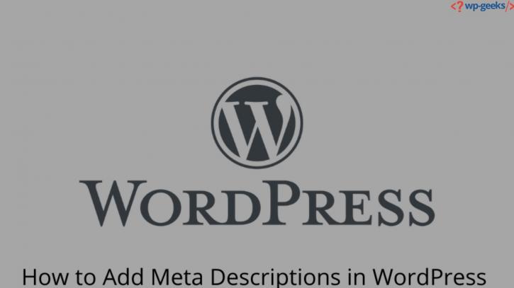 Image for How to Add Meta Descriptions in WordPress with ID of: 4044675