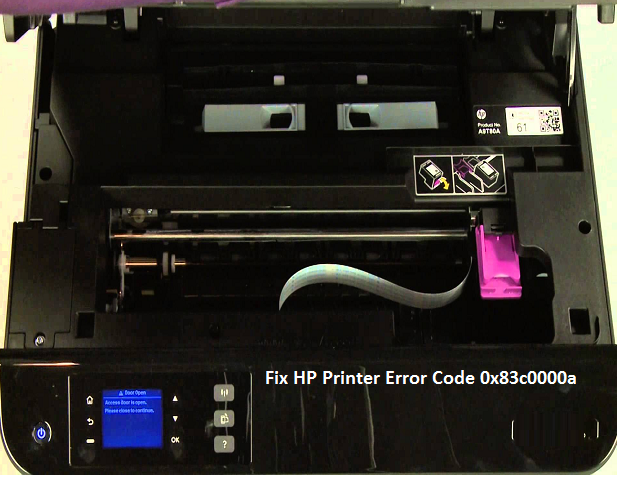 Image for Easy way to Fix HP Printer Error Code 0x83c0000a with ID of: 4068001