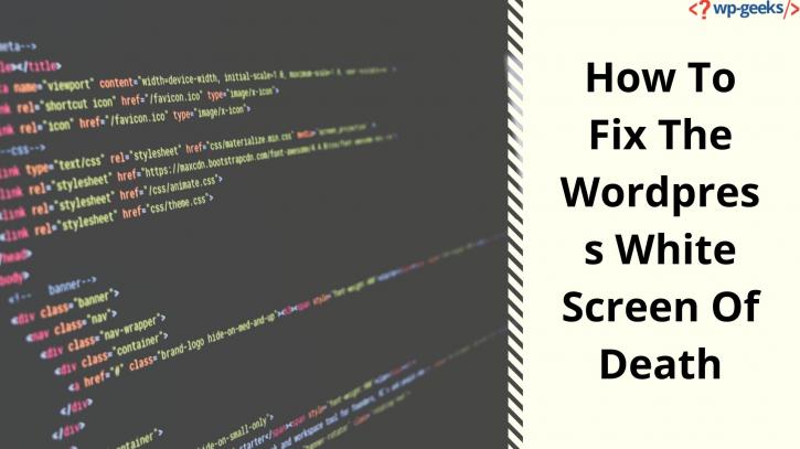 Image for How To Fix The Wordpress White Screen Of Death with ID of: 4068601
