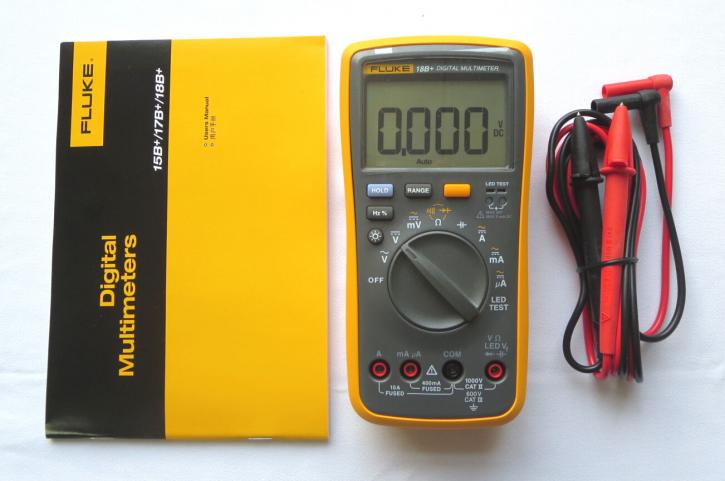Image for FLUKE Multimeter F18B+ with ID of: 4109561