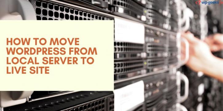 Image for How to Move WordPress from Local Server to Live Site with ID of: 4110250