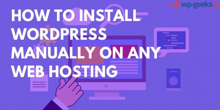 Image for How to Install WordPress Manually On Any Web Hosting with ID of: 4134373