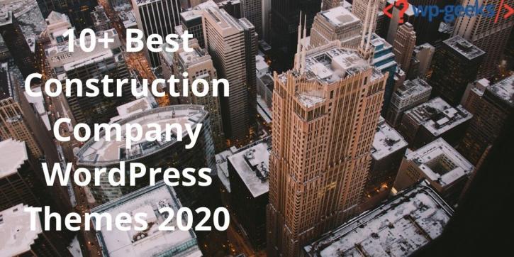 Image for 10+ Best Construction Company WordPress Themes 2020 with ID of: 4141099