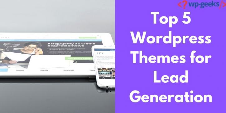 Image for Top 5 Wordpress Themes for Lead Generation with ID of: 4170412