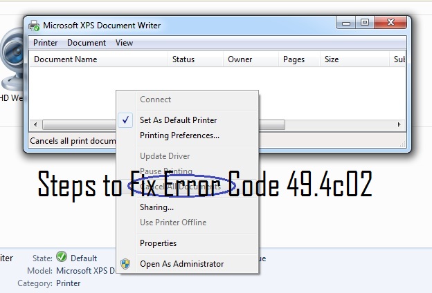 Image for Simple step to Fix HP Printer 49 Service Error with ID of: 4171757