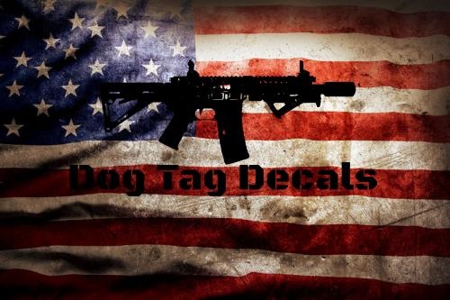 Image for Dog Tag Decals with ID of: 4176391