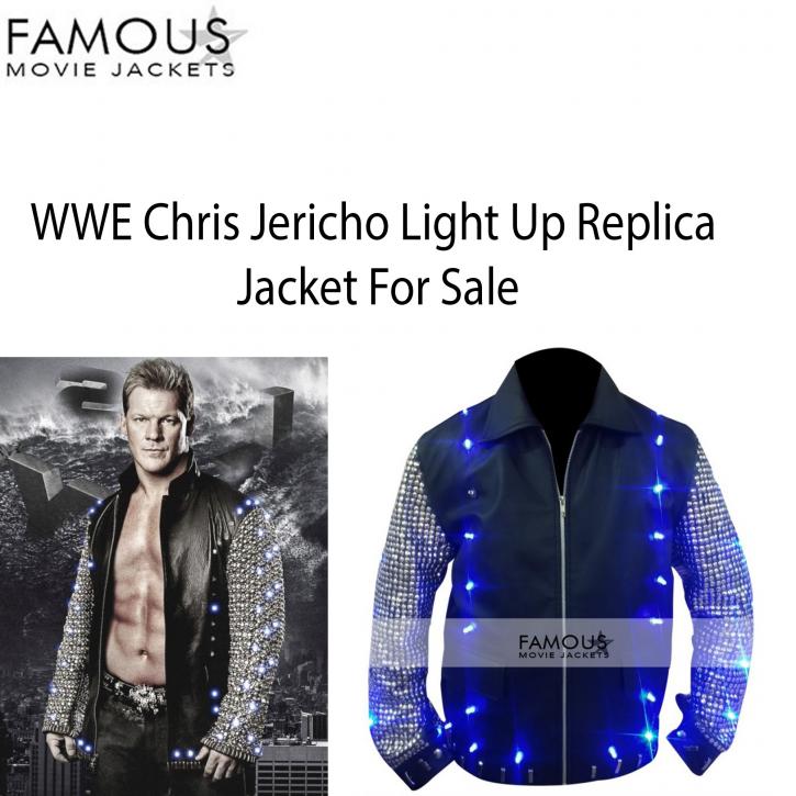 Image for WWE Chris Jericho Light Up Replica Jacket For Sale with ID of: 4177386