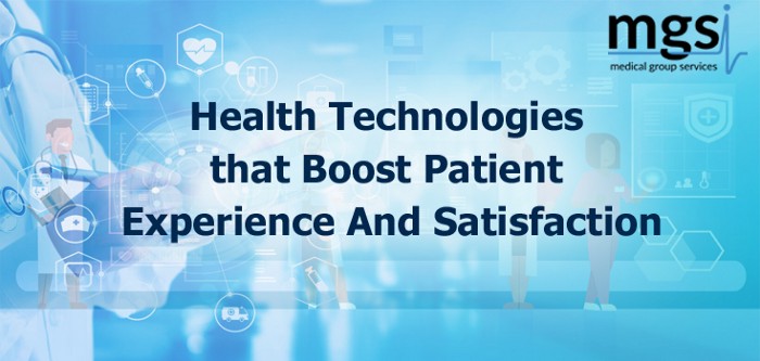 Image for Health Technologies that Boost Patient Experience and Satisfaction with ID of: 4190637