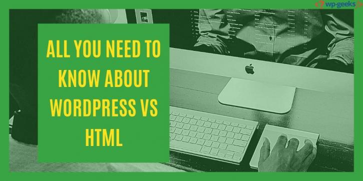 Image for All You Need to Know about WordPress vs HTML with ID of: 4208163
