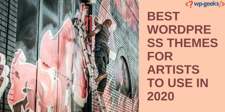 Image for Best WordPress Themes for Artists to use in 2020 with ID of: 4220646