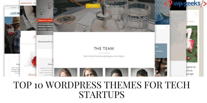 Image for Top 10 WordPress Themes for Tech Startups with ID of: 4224113