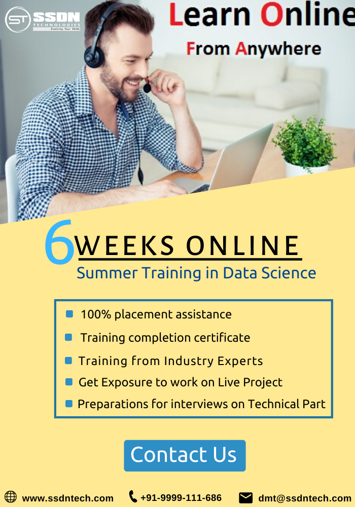 Image for 6 Weeks Data Science Industrial Training with ID of: 4234556