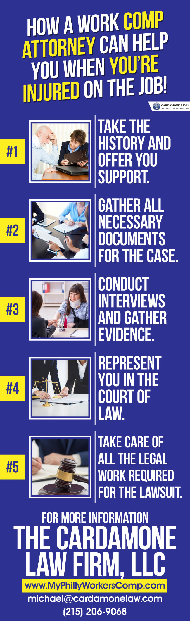Image for How A Work Comp Attorney Can Help You When You’re Injured On The Job with ID of: 4281094