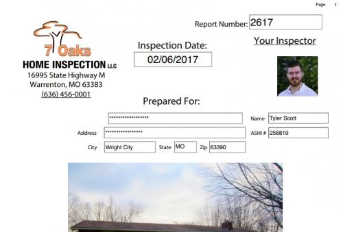 Image for 7 Oaks Home Inspection LLC with ID of: 4296141