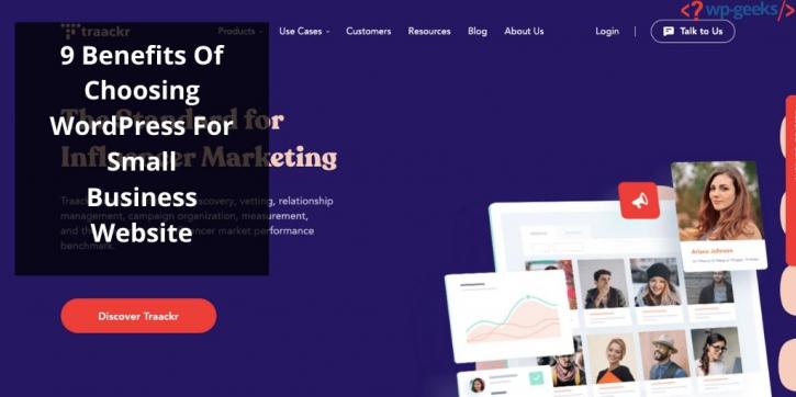 Image for 9 Benefits Of Choosing WordPress For Small Business Website with ID of: 4314455