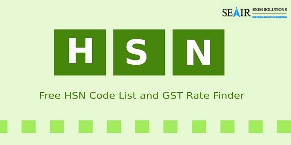 Image for HSN Code List - Harmonized System Code with ID of: 4316759