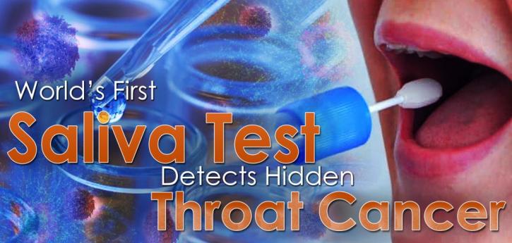 Image for World’s First Saliva Test Detects Hidden Throat Cancer with ID of: 4319469