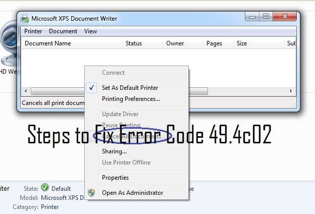 Image for HP Printer Error 49.4c02 with ID of: 4335592
