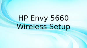 Image for HP Envy 5660 Wireless Setup with ID of: 4350562