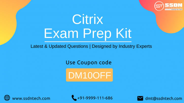 Image for Citrix 1Y0-240 Practice Exam with ID of: 4351656
