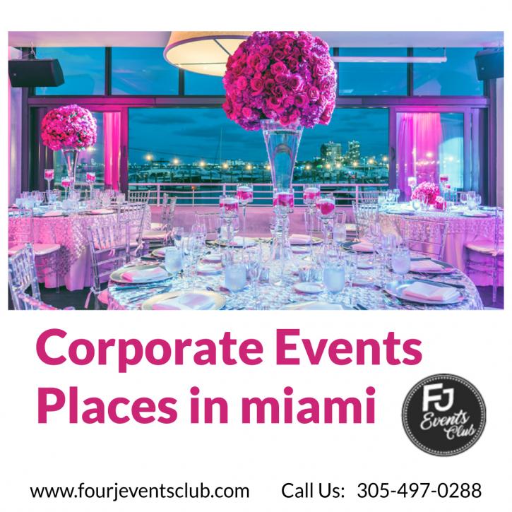 Image for Corporate Events places in Miami with ID of: 4380374