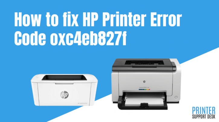 Image for HP Printer Error Code OXC4EB827F with ID of: 4420034