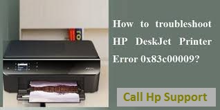 Image for HP Printer Error Code 0x83c00009 with ID of: 4433004