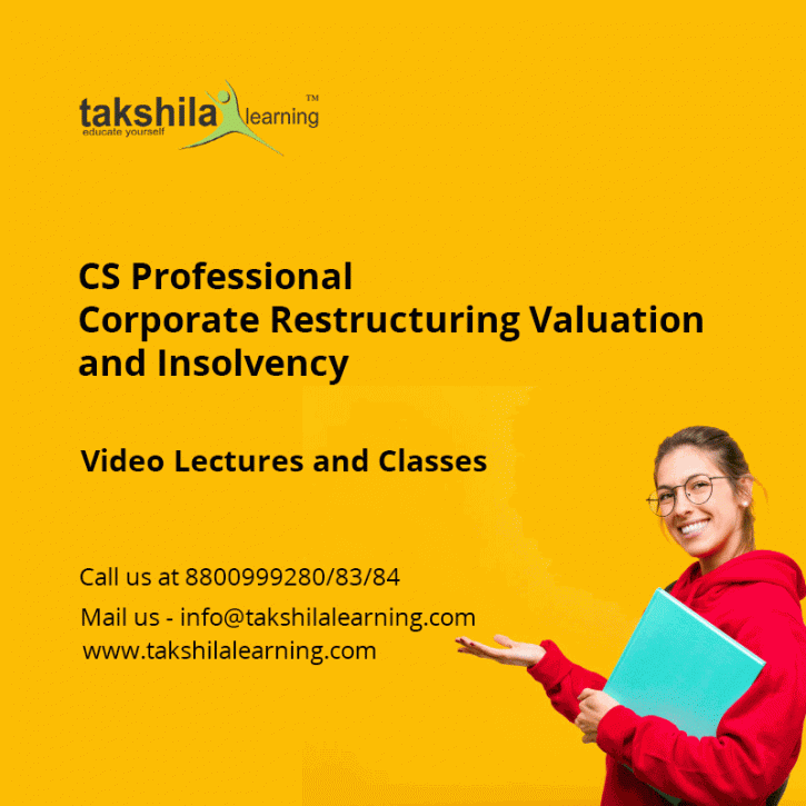 Image for CS Professional Corporate Restructuring Valuation and Insolvency with ID of: 4441131