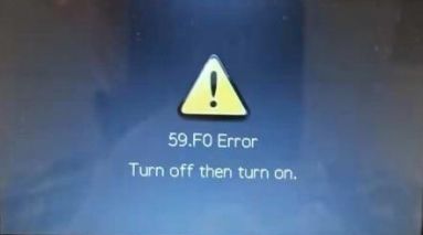 Image for HP Printer Error Code 59.F0 with ID of: 4450541