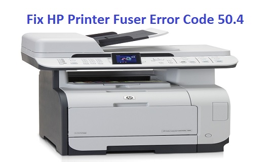 Image for HP Printer Fuser Error Code 50.4 with ID of: 4453788
