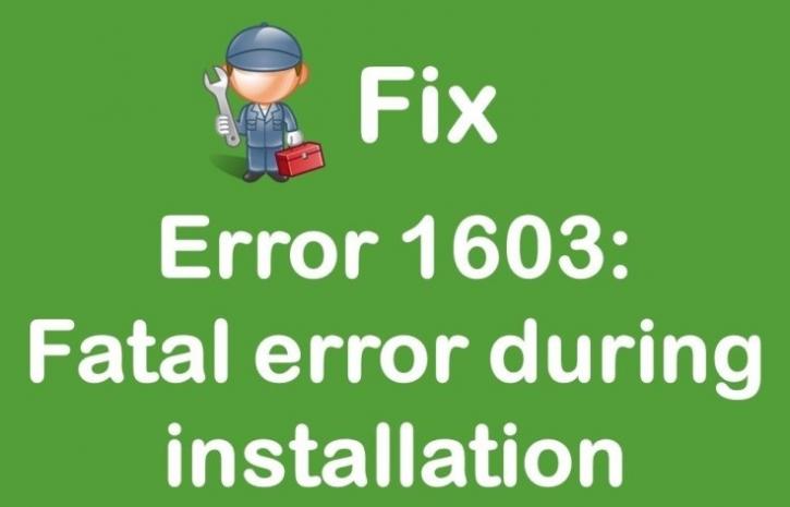 Image for HP Printer Fatal Error 1603 with ID of: 4456057
