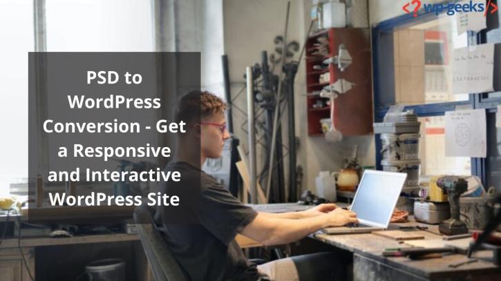 Image for PSD to WordPress Conversion - Get a Responsive and Interactive WordPress Site with ID of: 4464202
