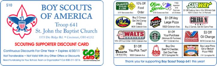 Image for The Go-Card Fundraising Program: Sponsorship Benefits with ID of: 447448