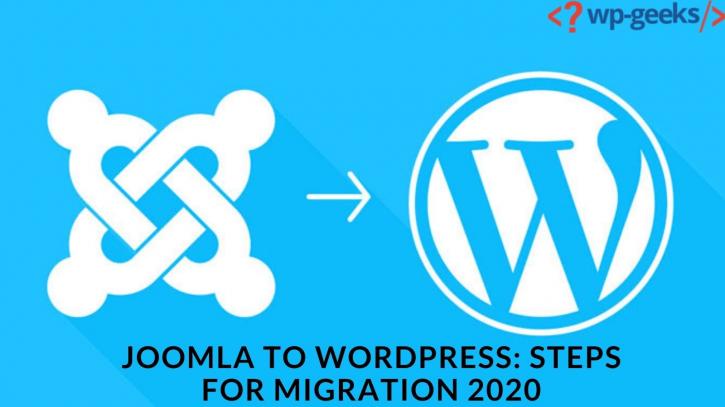 Image for Joomla to WordPress: Steps for Migration 2020 with ID of: 4491969