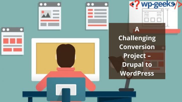Image for A Challenging Conversion Project – Drupal to WordPress with ID of: 4511079