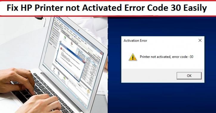 Image for Printer Not Activated Error Code -30 with ID of: 4516697